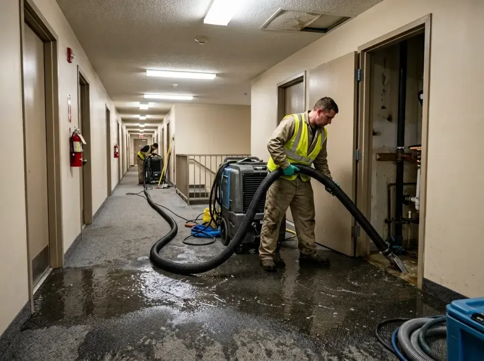multi-unit-apartment-hallway-f-005 — frequently asked questions, Emergency Burst Pipe Water Extraction & Removal in Dandridg…